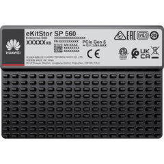 Unidad de Estado Sólido (SSD Huawei eKitStor SP 560) Empresarial de 3.84 TB / NVM2 2.0 / U.2 de 2.5'' / PCle 5.0 x4 / 14,800 MB/s Lectura / 8,500 MB/s Escritura / Almacenamiento empresarial y big data