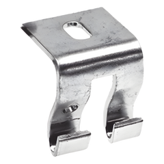 Grapa de Suspensión para Charola Tipo Malla / Acero al Carbón Calibre 12 (2.7 mm) / Anchos 50 mm a 300 mm (2 in a 11.8 in) / Múltiples Acabados: EZ, BM, GAC, EP, I304L, I316L / Certificación NOM-001-SEDE-2012, CFE 57100 / Norma