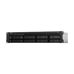 Servidor de Almacenamiento en Red RackStation RS1221+ | 8 Bahías | Expansión a 12 Bahías | CPU AMD Ryzen V1500B | 4 GB DDR4 ECC | RAID Soportado | 10/25GbE | Synology High Availability | Protección de Datos Integral.