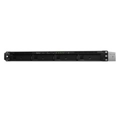 Unidad de Expansión Synology RX418 | 4 Bahías SATA HDD/SSD 3.5" y 2.5" | eSATA | Profundidad 30 cm | Compatible con RackStation 1U | Administración DSM.