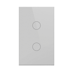 (ZigBee) Apagador switch inalámbrico ZigBee . Cable Neutro Opcional, control de 2 regresos de carga, 110V