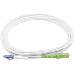 JUMPER FIBRA OPTICA MONOMODO G657A2 3MM SIMPLEX SC/LC UPC/APC 1-5M
