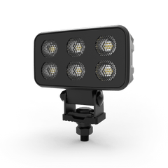 Luz de Trabajo Ultra brillante Cuadrada, 6 LED, 4630 Lúmenes, 12-24 Vcd