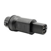 Adaptador de Conector EV / Entrada Tipo 1 (SAE J1772) / Salida NACS / 7 kW / 32 A / 220 V AC / Monofásico / Uso Interior y Exterior