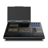 Controlador de Eventos Compacto U5 / Pantalla Táctil Principal 21.5" / Pantalla Inteligente 8" / 87 Botones LCD Programables / 4 Encoders y 8 Faders / Control MIDI y KVM / Diseño Plegable / Software PixelFlow / HDMI 2.0 / 12G-SDI /