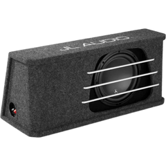 Subwoofer para Coche con Caja / W3v3 10" / 500 W RMS / Impedancia Nominal 2 Ω / Amplificador Recomendado 150-500 W / Cono de Polipropileno Relleno de Minerales / Carcasa con Puertos de Ranura Acoplada a la Cámara / Rejillas con Barras de