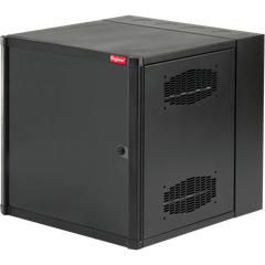 Gabinete AccessPlus de 19 UR Montaje en Pared de 19in / Doble Bisagra / Puerta Sólida de Acero / 915 mm de Alto x 600 mm de Ancho x 637 mm de Profundidad / Color Negro