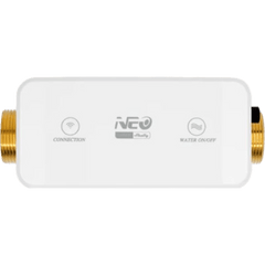 Válvula de Agua Inteligente / Medición Ultrasónica de Flujo, Presión y Temperatura / Wi-Fi y Bluetooth 5.0 / Rosca G1-1/4 BSPP con Adaptador DN25 /