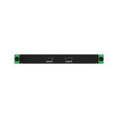 Tarjeta de Entrada HDMI 4K 2 Canales / Resolución 4K60 (4096x2160) / HDMI 2.0 / HDR10 y HLG / HDCP 2.3 / Audio Dual Channel 48 kHz / Frame Rate 24-120 Hz