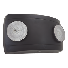 Luz de Emergencia SF660LB / 2W LED / 150 lm / 90 min Autonomía / Batería Ni-Cd / 127-240 VAC / UL 5VA / Negro