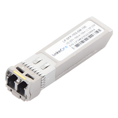 Transceptor Óptico SFP+ (Mini-Gbic) / Monomodo 1550 nm / 10 Gbps / 10GBASE-ZR / Conectores LC/UPC Dúplex / DDM / Hasta 100 km