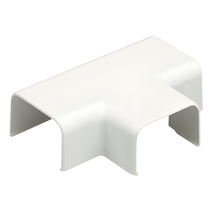 Conexión en "T", para uso con canaleta LD5, material ABS, Color Blanco Mate