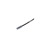 Cable de Parcheo TX6, UTP Cat6, 24 AWG, CM, Color Negro, 6.1 Metros (20 Pies)