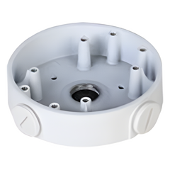 Caja de conexiones para cámaras domo IP, serie Performance