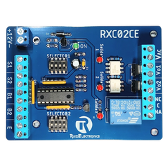 Controlador de Esclusas 2 Puertas / Alimentación 12VDC / Temporizadores Programables 0-30 seg / Entradas NC y NA / Salidas de Pulso 2 seg / Función Emergencia
