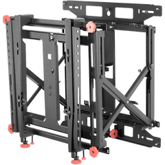 Soporte Muro para video wall LCD / Liberación Rápida / Para Pantallas 46"-60" / Ajuste Micro Sin Herramientas XYZ 1.5" / VESA 600x400 mm / Carga Máxima 56Kg / Gestión Integrada de Cables