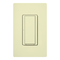 (RadioRA2) Switch on/off RRD-8S-DV-WH de doble voltaje, un solo polo 120V/, 8A/, 1/10HP 3A en motores, apaga y enciende iluminación ó motor, NO requiere cable neutro.