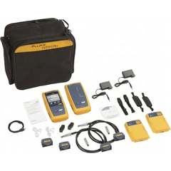 Certificador DSX-5000 para Cable de Cobre Cat5e, Cat6 y Cat6A, Precisión de Nivel V (1 GHz), Con WiFi Integrado y Pantalla LCD de 5.7 Pulgadas (14.48 cm), Versión Internacional