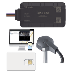 Rastreador Vehicular y Monitoreo de Flota / BLE 5.0 y GNSS / LTE CAT1 y LTE-M con Respaldo 2G / GNSS U-blox / MiKado IP54 / -20 °C a +40 °C / Acelerómetro de 3 Ejes / Suministro 9-32 V / Batería Interna