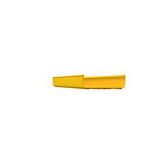 Canaleta FiberRunner™ 12X4, de PVC Rígido, Color Amarillo, 3 m. de Largo