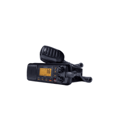 Radio Móvil Marino VHF / 25W / IPX4 / DSC Clase D con GPS / Pantalla LCD / Negro
