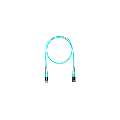 Jumper de Fibra Óptica Multimodo 50/125 OM4, SC-SC Duplex, OFNR (Riser), Color Aqua, 3 Metros (9.84 Pies)