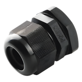 Conector Plástico Negro Tipo Glándula para Cable de 3.5 a 6 mm de Diámetro.