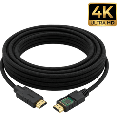 Cable HDMI Activo 4K a 60Hz | HDR, Triple Blindaje, K-Lock | CA-HM (20 mts / 66 ft)