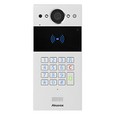 Videoportero SIP / Teclado y Lector de Tarjeta / Notificación App / Notificación Llamada Telefónica / Configuración en la Nube / POE / IP65 / Cámara de 2 MP / NFC / PIN Temporal para Visitas / Control de 2 Puertas