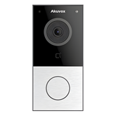 DOORBELL / WIFI / 100% en la Nube / POE / Bluetooth / NFC / Lector de Tarjetas MIFARE / Notificación en APP / Llamada Telefónica / SIP / ONVIF / IP65 / Cámara 2 MP / Botón con Iluminación / Control de 1 Puerta