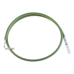 Jumper Para Aterrizar Equipos en Racks o Gabinetes, 6 AWG, con Terminal Doblada a 90 Grados, 0.60 m de Largo