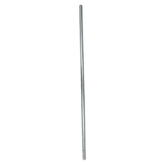 Poste de Esquina / Tubo de Acero Galvanizado / Diámetro 1" / Longitud 120 cm / Espacio para 5 Aisladores Esquina / Sin pintar / Peso 0.8 KG