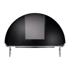 Cubierta de Domo Ahumado SPB-PTZ85W / Aluminio Blanco RAL 9003 / Compatible PTZ PLUS Hanwha Vision / Diámetro 158 mm (6.2 in) / Peso 204 g