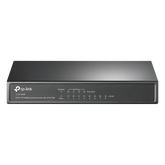 Switch PoE+ No Administrable / De Escritorio 8 puertos 10/100 Mbps / 4 puertos PoE af/at Inteligente / Presupuesto 66 W / Hasta 250 metros