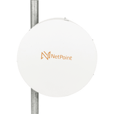 Antena Parabólica Banda Ultraancha / 4.9-7.2 GHz / Ganancia 34 dBi / Dual Slant 45°-90° / 96 cm (37.8 in) / Fibra de Vidrio / Conector Dual N-Hembra / Jumper Incluido