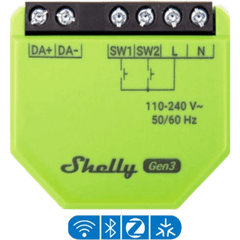 DIMMER Gateway DALI 2/ Controlador Monomaestro / 110-240 VAC
