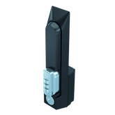 Chapa de Seguridad para Gabinete Con Combinación de 3 Dígitos / Control Llave Maestra / Acero Negro Texturizado / Dimensiones 7.50 x 1.38 x 2.50 in