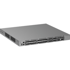 Switch 10G / 24 Puertos SFP+ 1G/2.5G/10G / 8 Puertos SFP28 10G/25G / 2 Puertos QSFP+ 40G / Capacidad 1040 Gbps / Reenvío 773.76 Mpps / CPU Quad Core ARMv8 Cortex-A72 / 4 GB SDRAM / 64 Mbit Buffer / Línea Cybrey