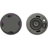 Altavoz de Techo 6.5 in (165 mm) | PoE++ PoE+ PoE Auto-negociado | Dante | Amplificador, DSP y Mezclador Integrados | Mezcla de Dos Canales | EQ Paramétrico | Filtros Pasa Altos y Pasa Bajos | SPL Máximo 105 dB | UL2043 Plenum | UL1480A | R