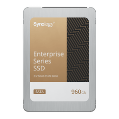 SSD SATA de 2,5" Serie Enterprise | 960 GB | Alto Rendimiento Estable | Resistencia Empresarial | Protección de Datos Integral | Análisis de Vida Útil | Compatibilidad con Synology DSM | Garantía de 5 Años