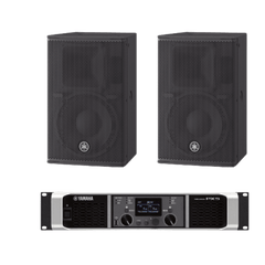 Kit Refuerzo Sonoro | Incluye 2 Bocinas CHR10 y 1 Amplificador PX5 | Ideal para Aplicaciones de Música en Primer Plano