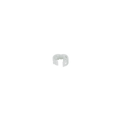 Kit de 25 Clips de Identificación Para Patch Cords, Compatible con Diámetros de 4.7 a 7.8 mm (0.19 a 0.31 Pulgadas), Color Blanco