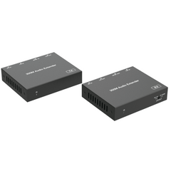 Extensor de Audio | Digital Óptico y Analógico | Transmisión hasta 300 m | Soporte 48/96/192 kHz | Selección de salida en receptor | Función POC bidireccional | Plug-and-Play | Ideal para HDTV, AVR y sistemas multizona