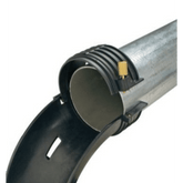 Conducto tipo cascada Tak-Ty™, 4 in, negro