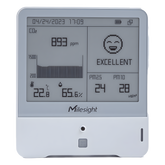 Panel Digital IAQ LoRaWAN / 10 Parámetros (CO2, PM2.5, TVOC, HCHO) / Temp, Humedad y Presión / Monitoreo Ambiental para BMS y Edificios Inteligentes