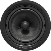 Serie Phantom TruAudio / Altavoz Empotrable en Techo / 2 Vías / Woofer de Fibra de Vidrio / Tweeter Pivotante de Titanio/ Rejilla Ghost sin Marco / Clasificación de Humedad / Quick Connect