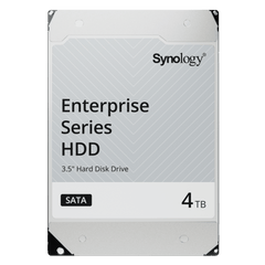 Disco Duro SATA de 3,5" Serie Plus / Capacidad 4TB / Interfaz SATA 6 GB/s / Tecnología CMR / MTBF de 1,2 Millón de Horas / Carga de Trabajo de 180 TB/año / Compatible con Synology DSM