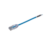 Cable de Parcheo TX6, UTP Cat6, Diámetro Reducido (28AWG), Color Azul, 12.19 Metros (40 Pies)