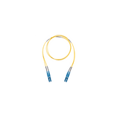 Jumper de Fibra Optica Monomodo 9/125 OS2, LC-LC Duplex, LSZH (Cero Halógenos), Color Amarillo, 2 Metros (6.56 Pies)
