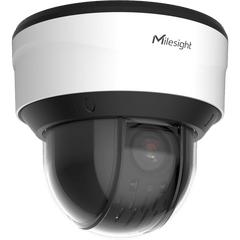 Cámara PTZ Dome AI 4MP / Zoom Óptico 20X / Starlight 0.002 Lux / Super WDR 140dB / IR 160 m (525 ft) / IP66 IK10 / NDAA / Análisis de Video IA / Detección de Rostros / Conteo de Personas / H.265+ / PoE+